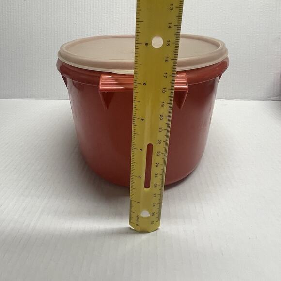 Tupperware Flavor Saver Red Container #487-1 Turkey Ham Chicken Roast - Picture 7 of 16